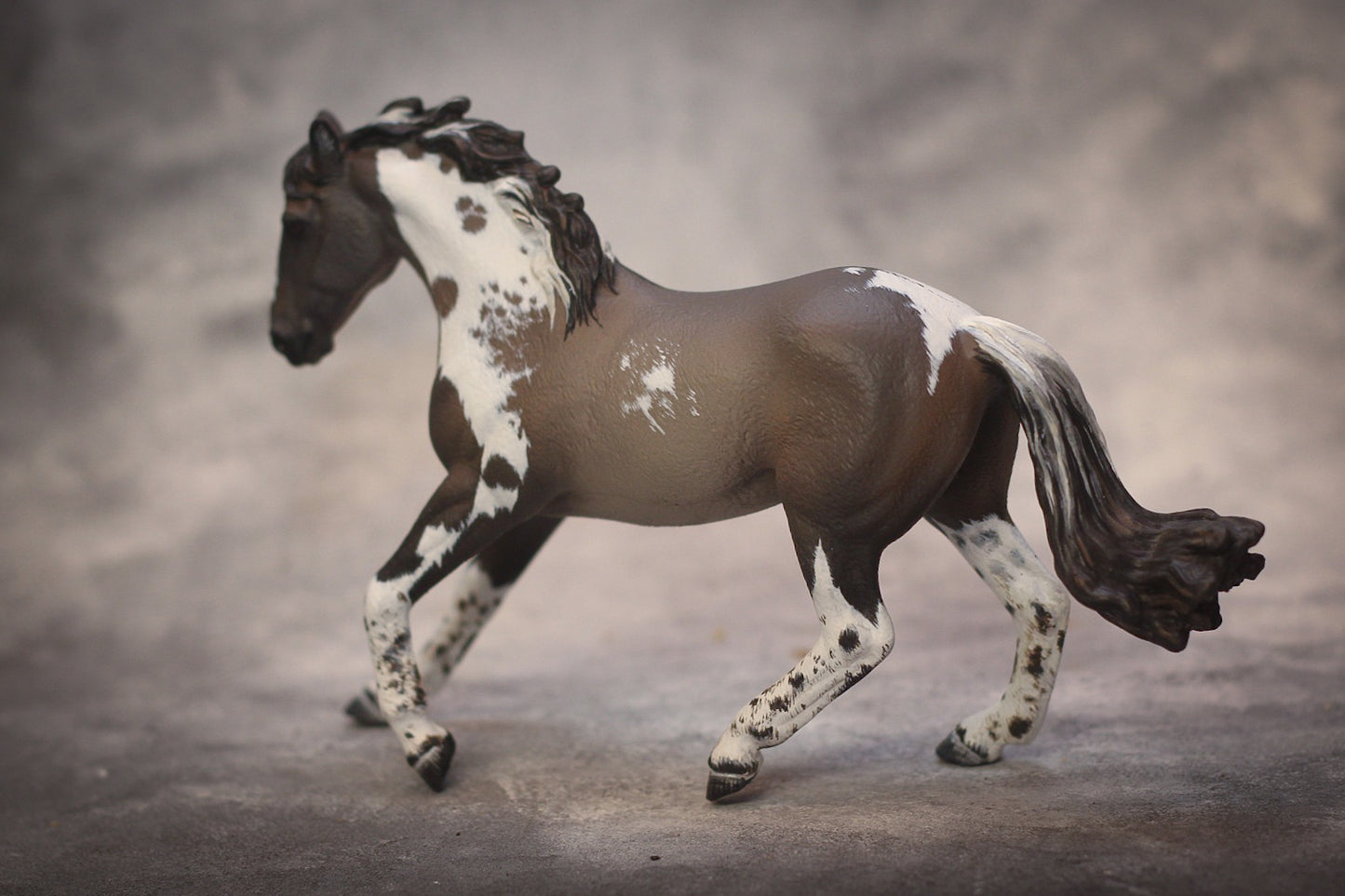 Schleich repaint Grullo paint