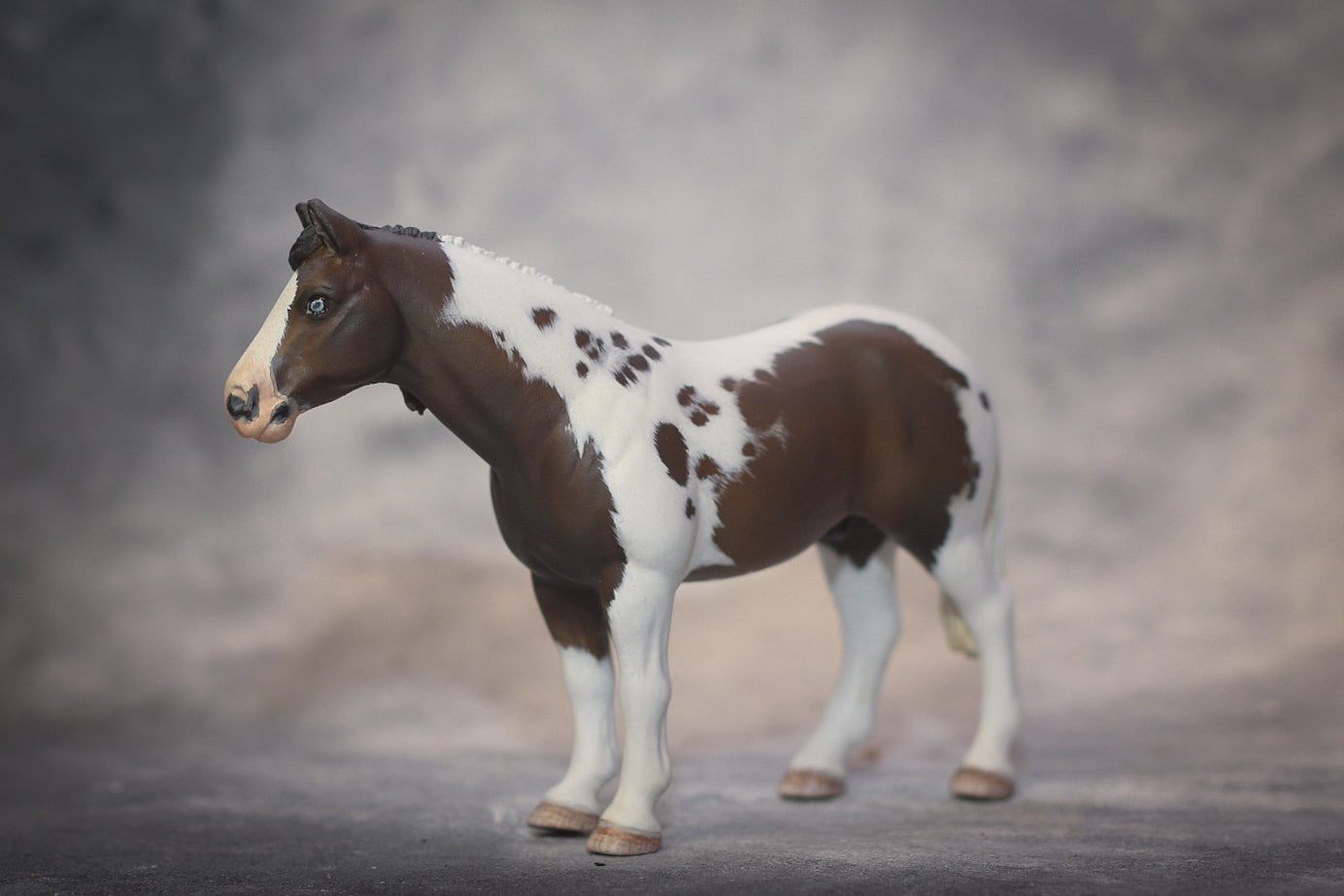 Schleich repaint/cust Paint horse