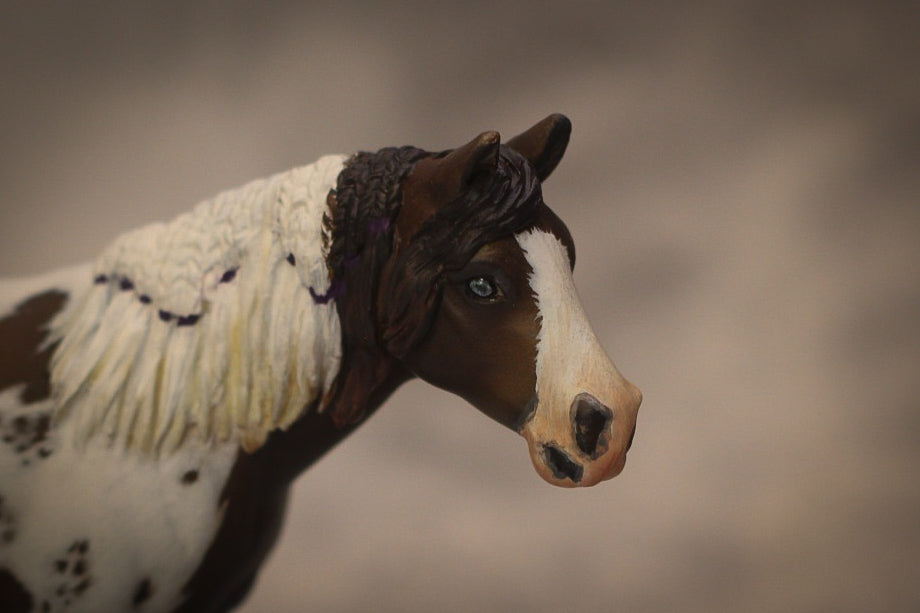Schleich repaint/cust Paint horse